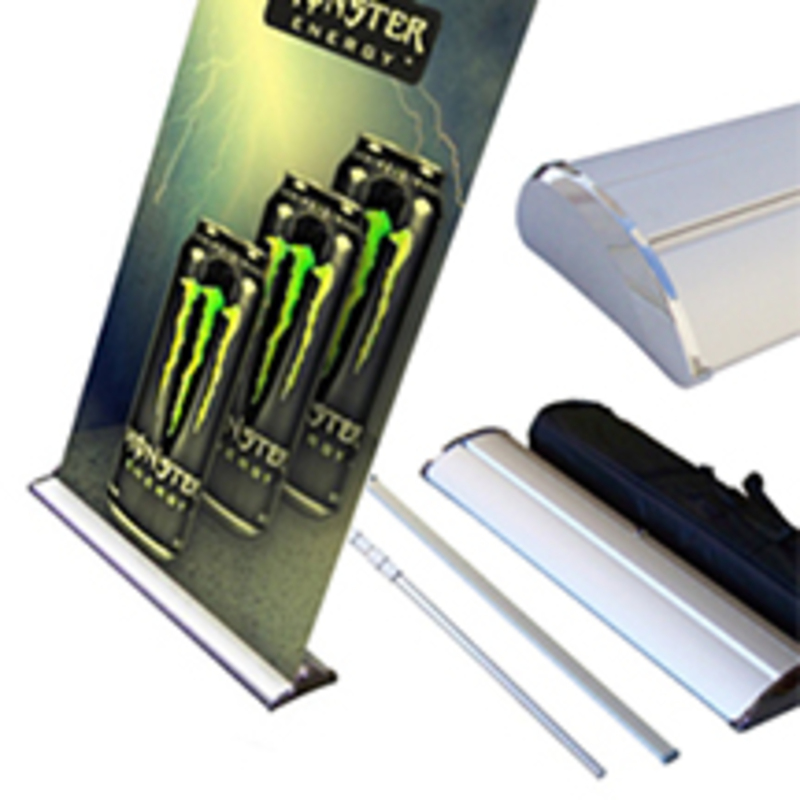 33 inch Premium Pop-Up Display - Sleek & Professional