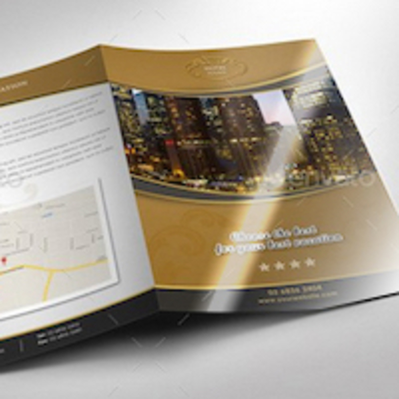 8.5x11 UV Brochures - High-Gloss & Professional