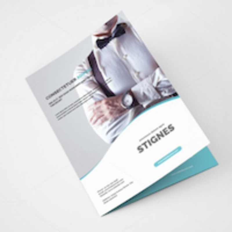 Half Fold Brochure - Professional & Engaging