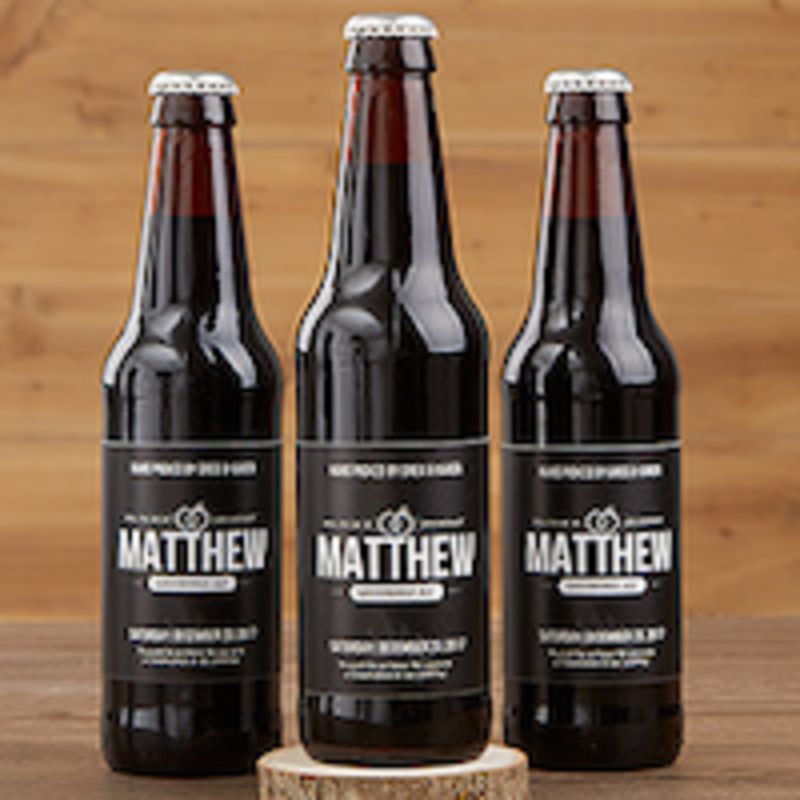 16oz Bottle Beverage Labels - Custom & Waterproof