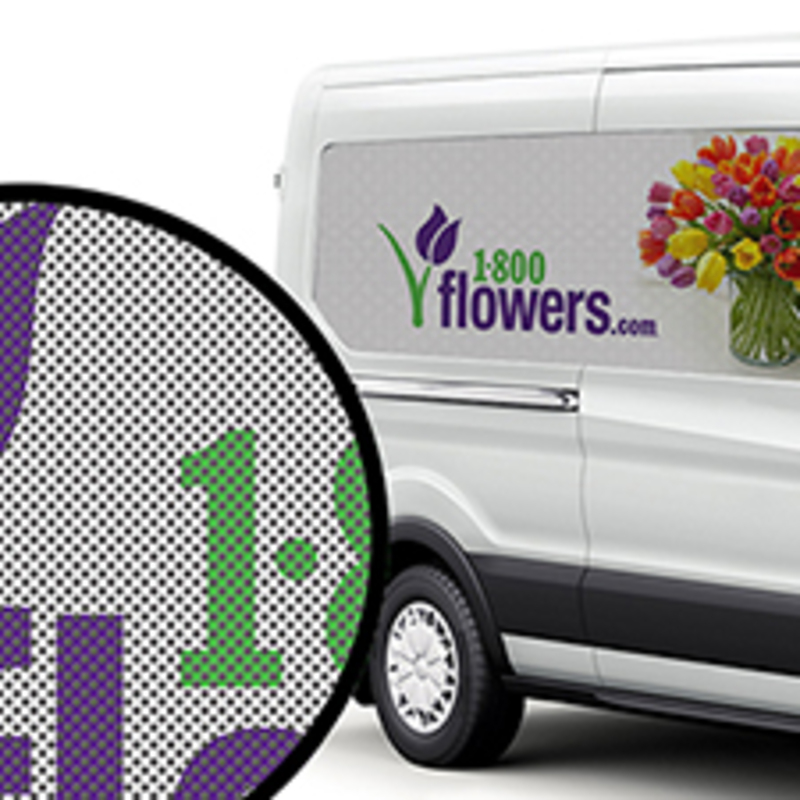 Window Perforated Signage - One-Way Vision Graphics