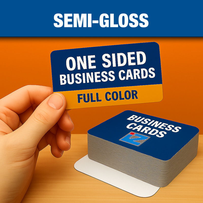 Standard 1-Sided Business Cards - Professional & Affordable