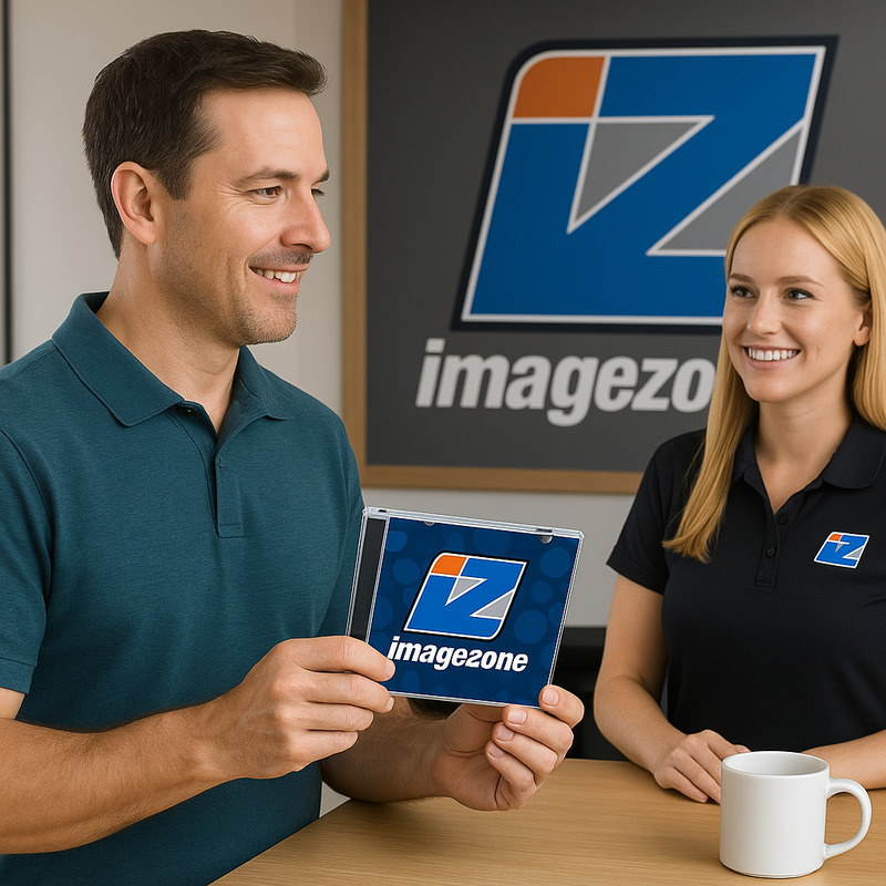 Custom printed CD cases with full-color cover inserts