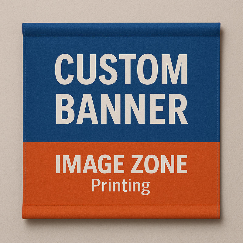 Custom Banners with Pole Pockets - Durable & Professional