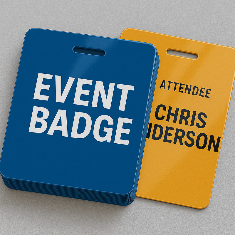 Custom Event Badges - Personalized for Your Special Occasions