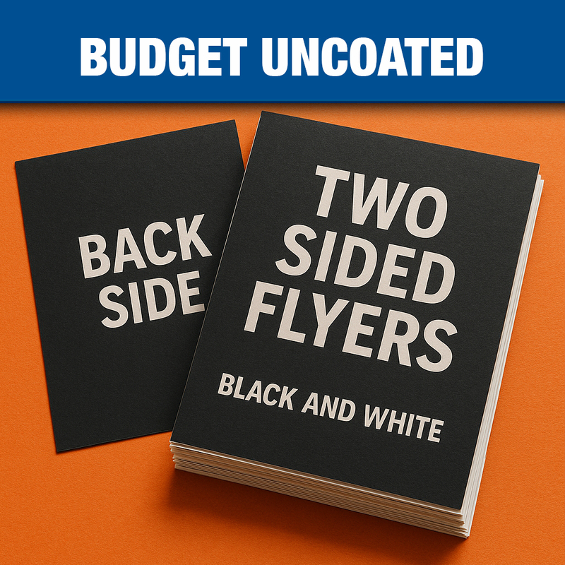 Black & White Flyers - 2 Sided