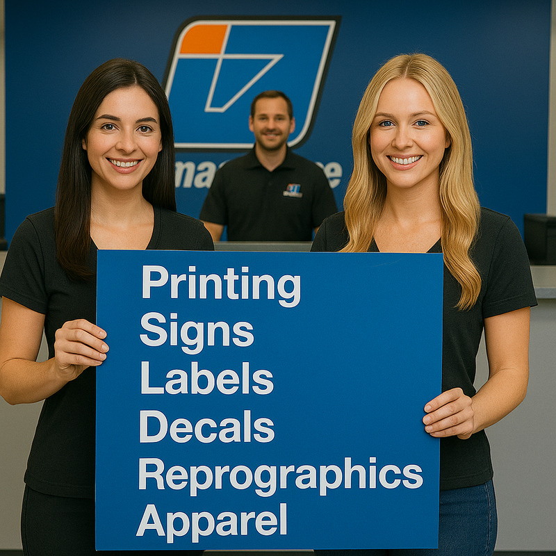 Professional printing services by IMAGE ZONE 