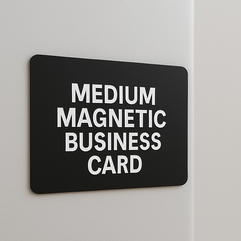 Medium Magnetic Cards - Practical & Versatile