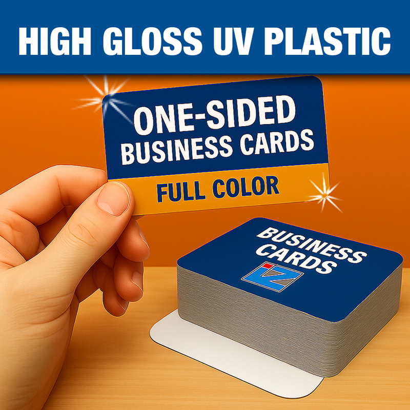 Plastic Business Cards - Durable & Stylish
