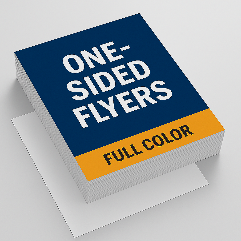 Color Flyers - 1 Sided