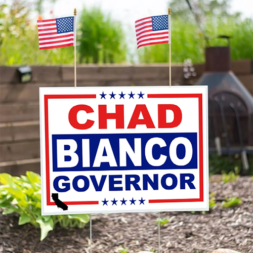Yard Sign 1 Sided, Durable & Weather-Resistant